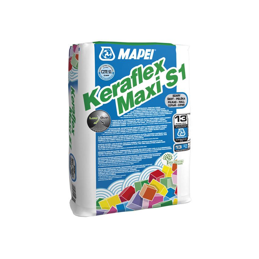 Cementové deformovatelné lepidlo Mapei Keraflex maxi S1 bílý 23 kg