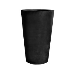 Květináč Belle, barva černá, více velikostí - PotteryPots Velikost: L - v. 90 cm, ⌀ 60 cm