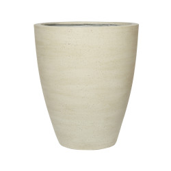 Květináč Ben, barva béžová, více velikostí - PotteryPots Velikost: L - v. 55 cm, ⌀ 46.5 cm