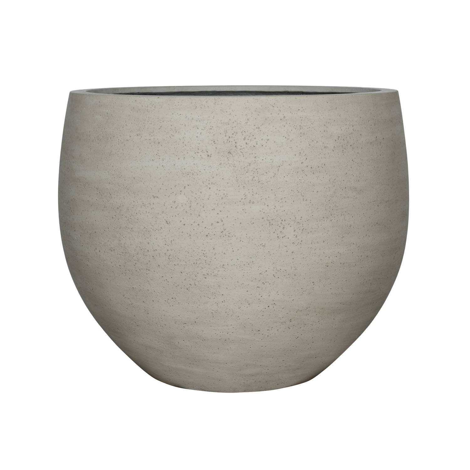 Květináč Jumbo Orb, barva béžová, více velikostí - PotteryPots Velikost: M - v. 90.5 cm, ⌀ 110.5 cm