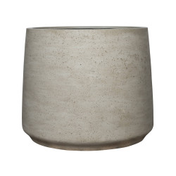 Květináč Jumbo Patt, barva béžová, více velikostí - PotteryPots Velikost: XXS - v. 46.5 cm, ⌀ 55.5 cm