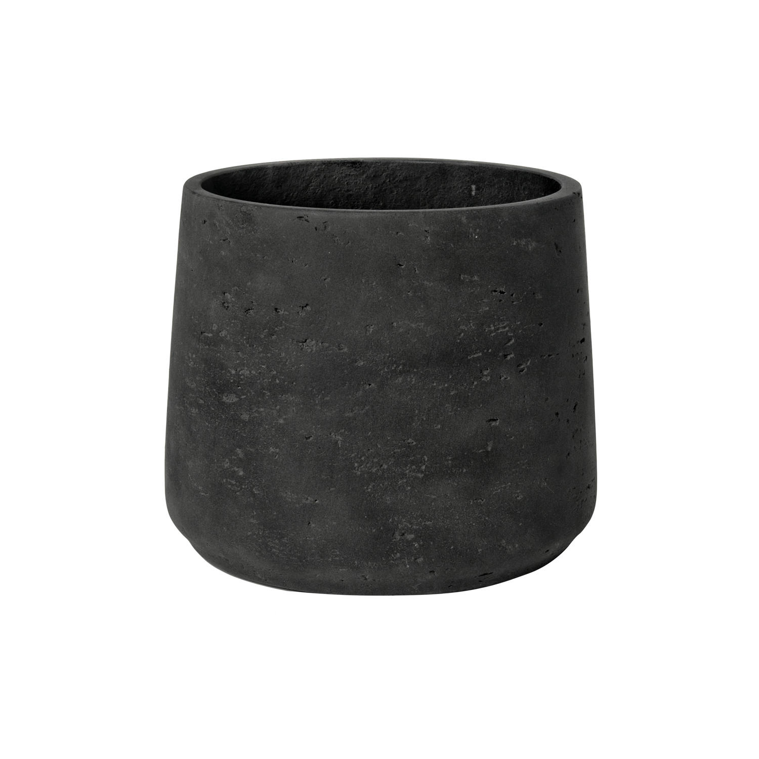 Květináč Patt, barva staročerná, více velikostí - PotteryPots Velikost: XXL - v. 28.5 cm, ⌀ 34 cm