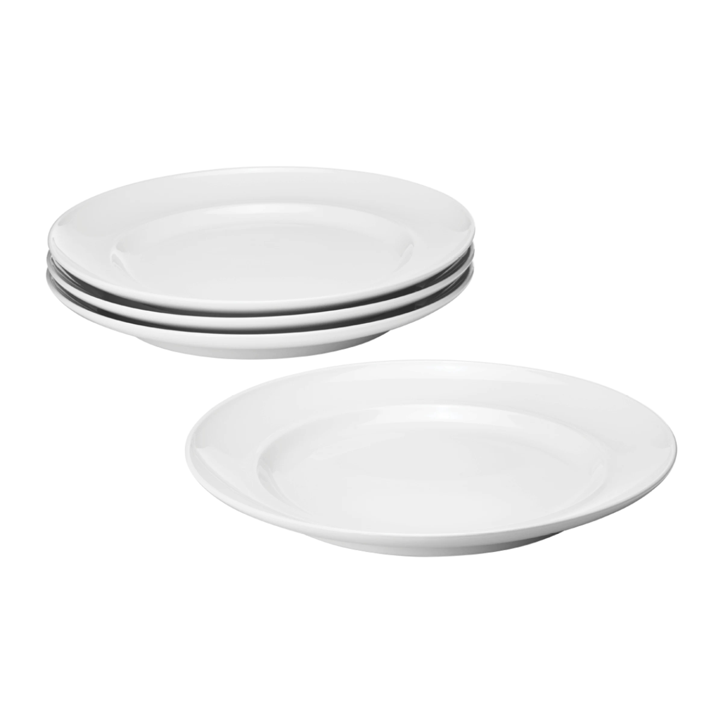 Porcelánový jídelní talíř Koppel 27 cm, set 4ks - Georg Jensen