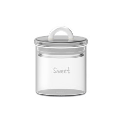 Skleněná dóza "Sweet" s těsnícím víkem 0,3 L - WD Lifestyle