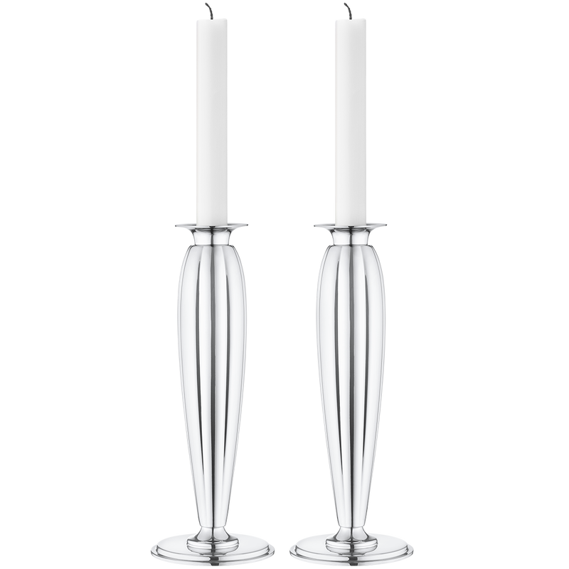 Svícen Bernadotte, set 2ks - Georg Jensen