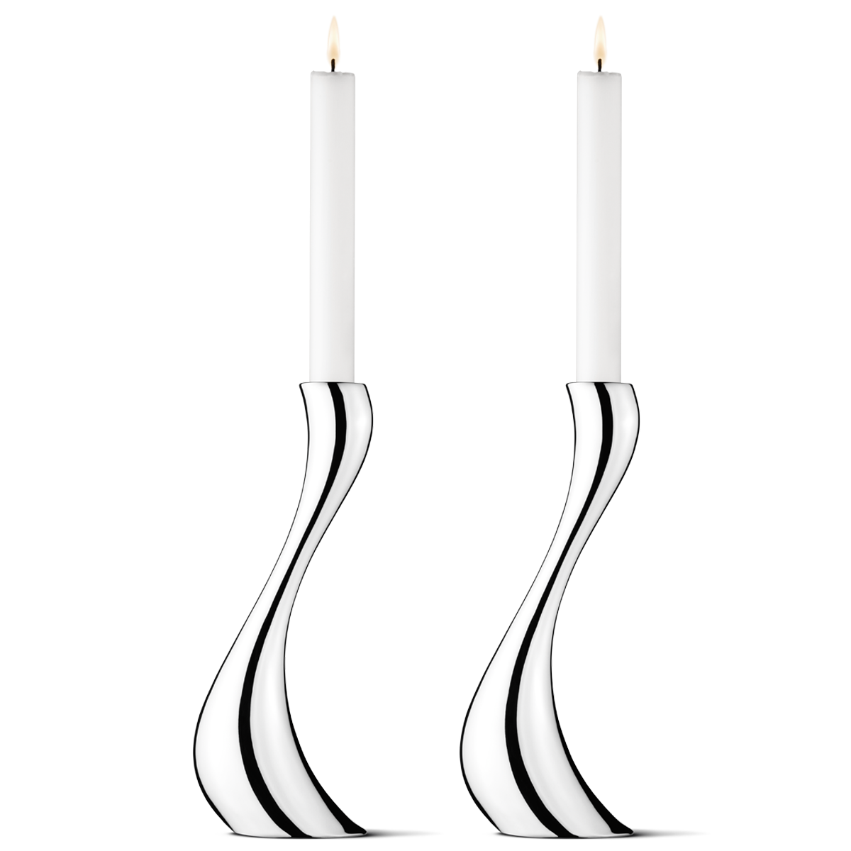 Svícen Georg Jensen Cobra set 2 ks