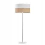 TK Lighting - Stojací lampa Linobianco