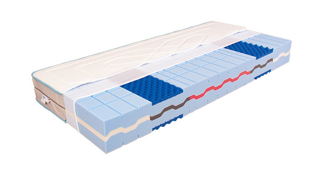 Zdravotní matrace lila medium (120 kg) - antidekubitní